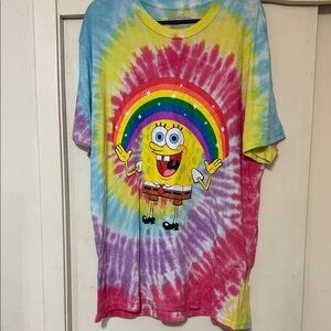 SpongeBob SquarePants Tie-Dye T-Shirt